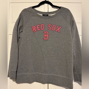 Genuine Merchandise Gray Red Sox Women's Sweater